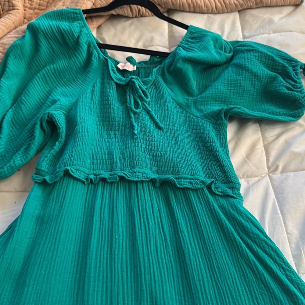 Ivy City Co Green Maxi Dress - Picture 14 of 15